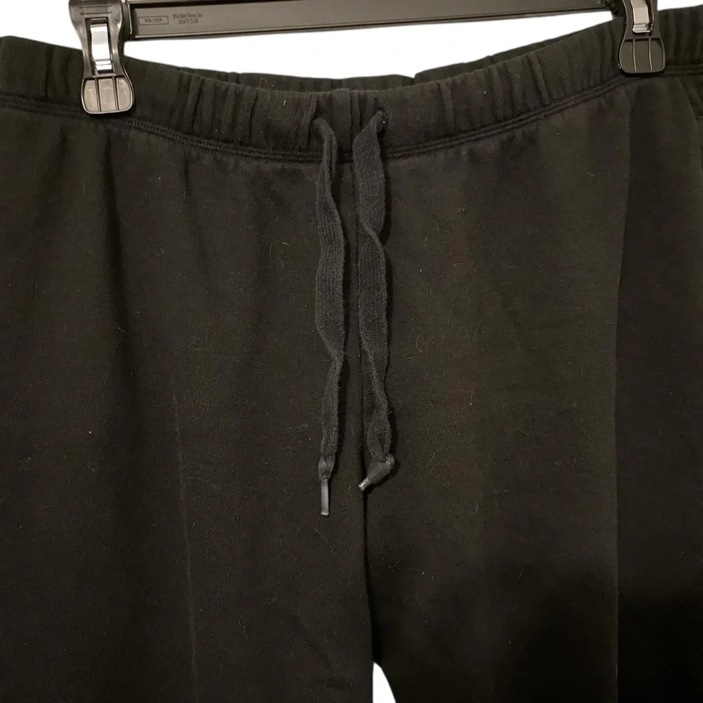 PINK Victoria's Secret Black Sweatpants with Logo - Picture 3 of 6